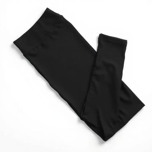 High Waisted Yoga Leggings with Pockets - Buttery Soft Black
