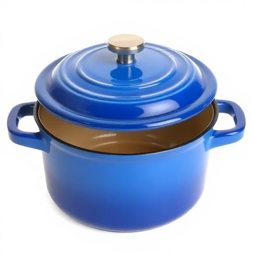 Cast Iron Enameled Dutch Oven 6 Quart, Oven Safe up to 500°F