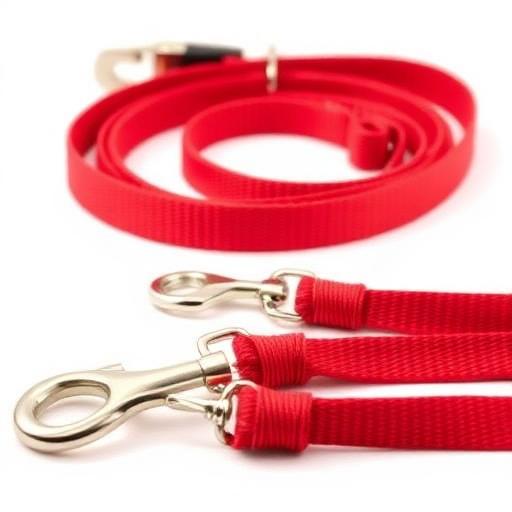 Heavy Duty Dog Leash & Collar Set - Reflective Nylon, Adjustable
