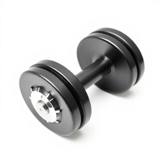 Adjustable Dumbbell 25 lb Single - Space Saving Home Gym Weight