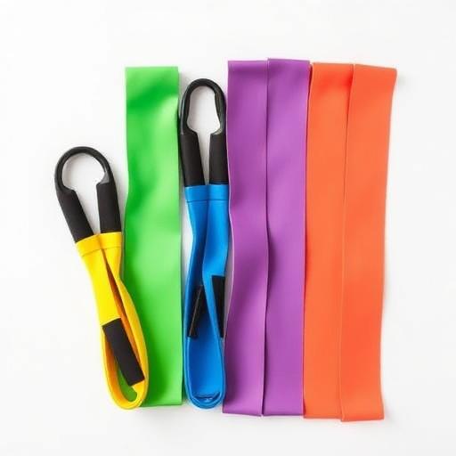 Resistance Bands Set 5 Levels with Handles, Door Anchor & Bag