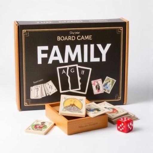 Family Board Game Night Set - Strategy Cards & Dice for 2-6 Players